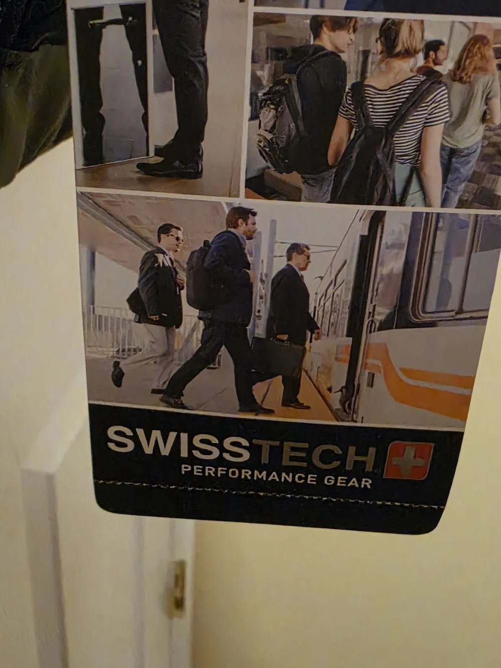 SwissTech Black Zip-Around Backpack